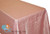 AK-Trading BLUSH PINK Sequin Rectangular Tablecloth, Rain Drops Sequin Taffeta Fabric Sequin Table Cover- BLUSH PINK