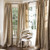 AK-Trading Burlap Drape Panel 2pc Set Backdrop 100% Jute Curtain 5ft x 9ft (60" X 108") Natural