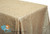 AK-Trading CHAMPAGNE Sequin Rectangular Tablecloth, Rain Drops Sequin Taffeta Fabric Sequin Table Cover- CHAMPAGNE