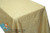 AK-Trading GOLD Sequin Rectangular Tablecloth, Rain Drops Sequin Taffeta Fabric Sequin Table Cover- GOLD