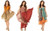 AK-Trading Indian Reversible Vintage Silk Sari Magic Wrap Skirts - Lot of 12 Pcs. (Assorted Lengths)