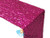 AK-Trading Sequin Runner, 12x72 Inch Rain Drops Sequin Taffeta Fabric Sequin Runner (Fuchsia)