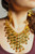 Belly Dancing Coin Necklace and Earring Set - Gold
