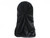 Black Universal Satin Chair Cover for Events & Parties - 10Pcs Pack