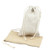 Burlap Jute Favor Bags (Pack of 12) - Select From 8 Colors Available in 3 Sizes (3"x5", Off-White)