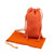 Burlap Jute Favor Bags (Pack of 12) - Select From 8 Colors Available in 3 Sizes (3"x5", Orange)