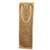 Eco-friendly Reusable Single Bottle Burlap Jute Wine Gift Bag with Rope Handle - Natural (Pack of 6)