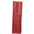 Eco-friendly Reusable Single Bottle Burlap Jute Wine Gift Bag with Rope Handle - Red (Pack of 3)