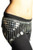 Gypsy Hippie Belly Dance Silver Metal Dangling Coins Chains Belt Adjustable - #B139S