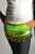 Kids Belly Dance Zumba Hip Scarf with Coins & Beads - Green/Gold