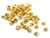 Pack of 5000pcs 8MM GOLD Round Dome Metal Studs Spots Nailheads Fastners