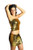 Pearl Women's Exotic Sexy Sparkly Sequin Tube Top or Skirt - GOLD