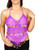 Pearl's Belly Dance Costume Coin Bra Halter Top with Silver or Gold Coins - 7 Colors