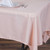 Blush Pink 100% Polyester Rectangular Tablecloth 60 x 102"