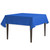 Royal Blue Square Polyester Overlay Tablecloth 54" x 54"