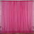 Fuchsia - 120" Wide (10Ft Wide) Sheer Voile Drape Panels - Select from 6ft to 50ft Length