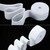 AK TRADING CO. Knitted Elastic 2'' Wide X 50 Yards - White