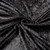 60" Wide - 100% Polyester Panne Velvet - Black