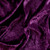 60" Wide - 100% Polyester Panne Velvet - Plum