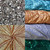 Rain Drop Sequin Taffeta Fabric - Champagne