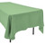 Polyester Rectangular Tablecloth - 60" x 126" - Sage Green