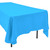  Polyester Rectangular Tablecloth - 60" x 126" - Turquoise