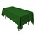 Polyester Rectangular Tablecloth - 60" x 126" - Valley Green