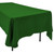Polyester Rectangular Tablecloth - 60" x 126" - Valley Green