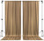 Beige - IFR Polyester Backdrop Drapes Curtains Panels with Rod Pockets