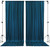 Dark Teal - IFR Polyester Backdrop Drapes Curtains Panels with Rod Pockets