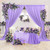 Lavendar - IFR Polyester Backdrop Drapes Curtains Panels with Rod Pockets