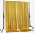 Mustard - IFR Polyester Backdrop Drapes Curtains Panels with Rod Pockets