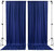 Navy Blue - IFR Polyester Backdrop Drapes Curtains Panels with Rod Pockets