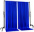 Royal Blue - IFR Polyester Backdrop Drapes Curtains Panels with Rod Pockets