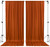 Rust - IFR Polyester Backdrop Drapes Curtains Panels with Rod Pockets