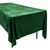 AK TRADING CO. Lush Panne Velvet Tablecloth - 60 x 102 Inch Rectangular Table Cover | Great for Buffet Table, Parties, Holiday Dinner, Wedding & Baby Shower - Hunter Green