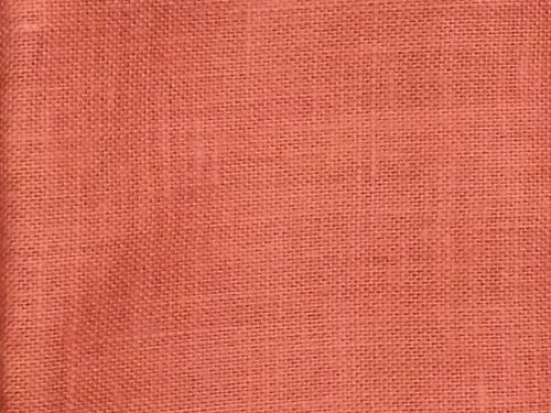 48" Wide Rust Color Jute Burlap Fabric By The Yard
