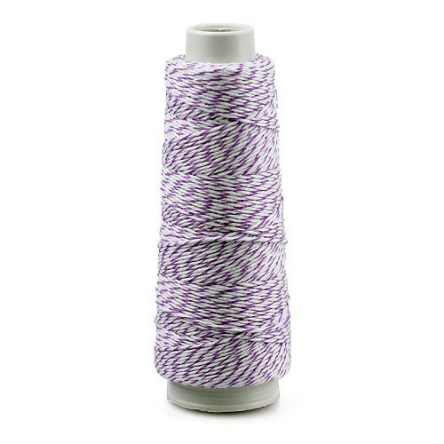 Baker's Twine 2 Ply 100 Yard Spool - Select from 8 Colors (Purple)