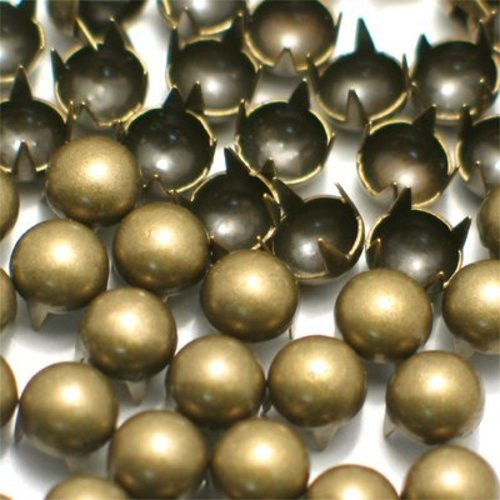 Pack of 1000pcs 8MM ANTIQUE Round Dome Metal Studs Spots Nailheads Fastners