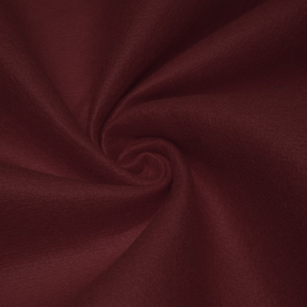 72-Inch Wide 1/16” Thick Acrylic Felt Fabric - Burgundy