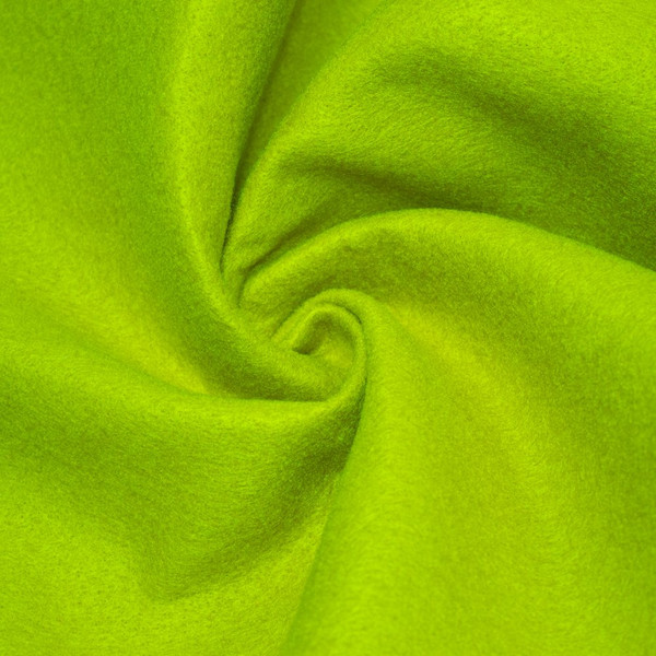 72-Inch Wide 1/16” Thick Acrylic Felt Fabric - Lime