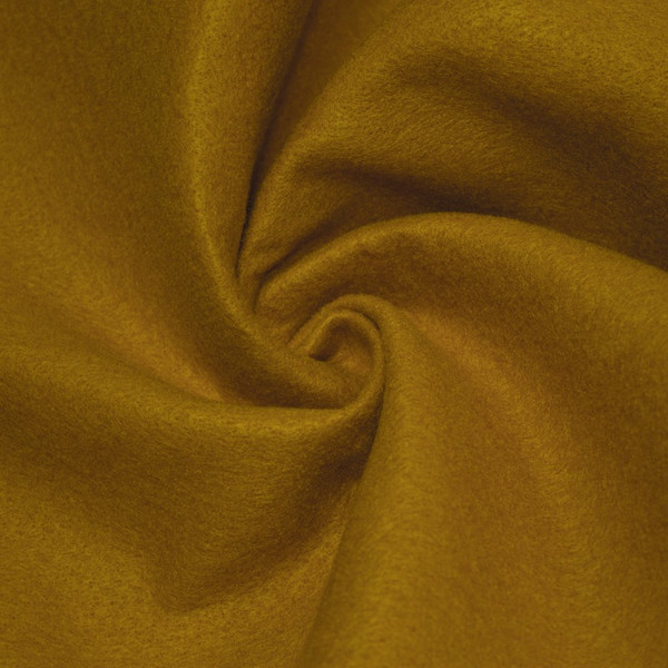 72-Inch Wide 1/16” Thick Acrylic Felt Fabric - Mustard