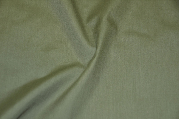 60" Olive Premium Polyester Cotton Blend Broadcloth