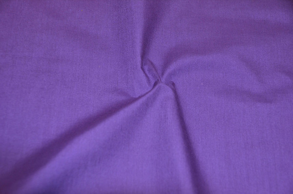 60" Purple Premium Polyester Cotton Blend Broadcloth