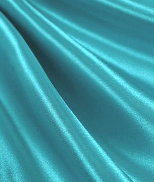 Aqua - 60" Wide Charmeuse Satin Fabric