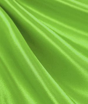 Lime - 60" Wide Charmeuse Satin Fabric