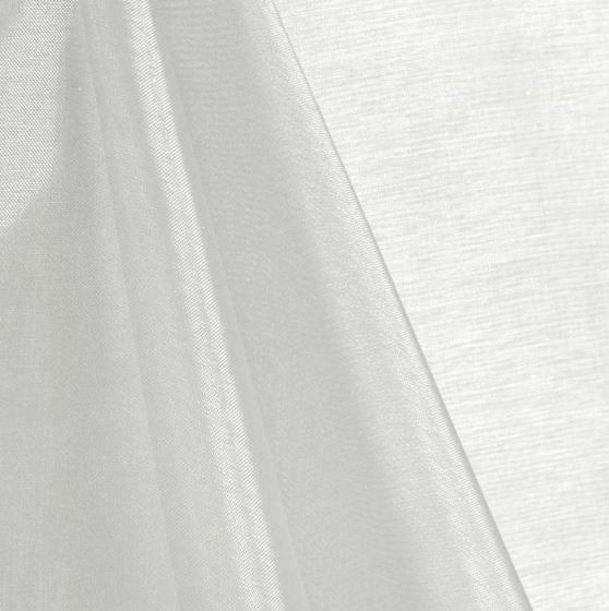 Silver - Mirror Crystal Organza Fabric - 100 Yards Roll