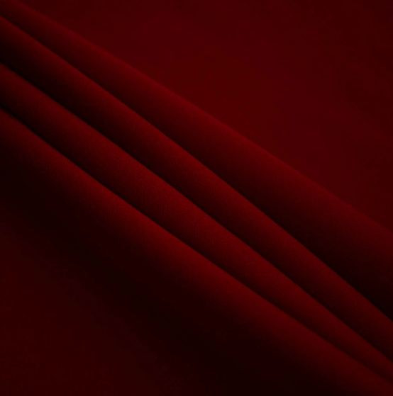 Burgundy - Polyester Poplin Fabric 60" Wide