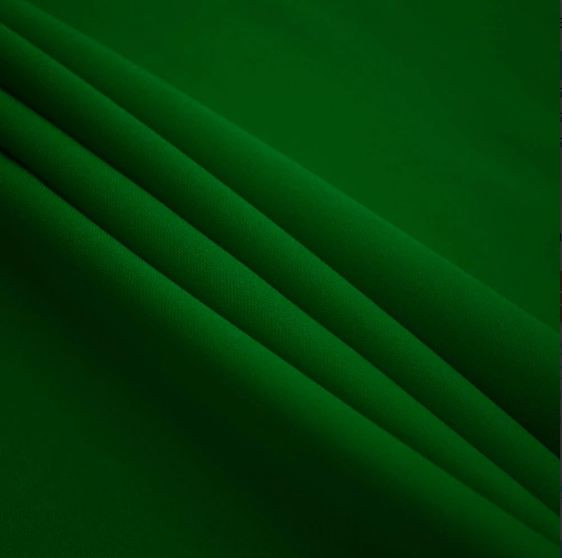 Kelly Green - Polyester Poplin Fabric 60" Wide