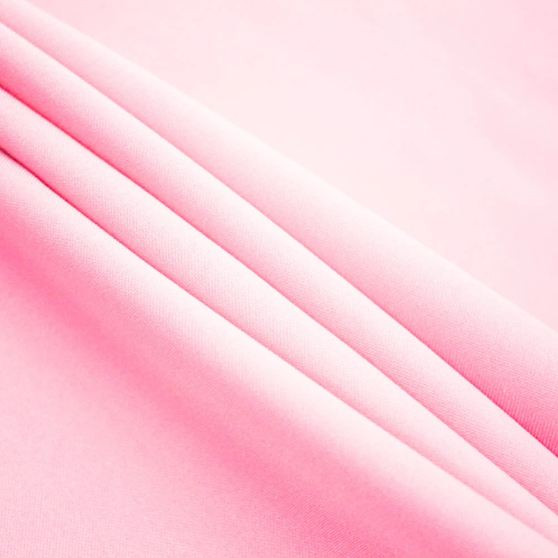 Pink - Polyester Poplin Fabric 60" Wide